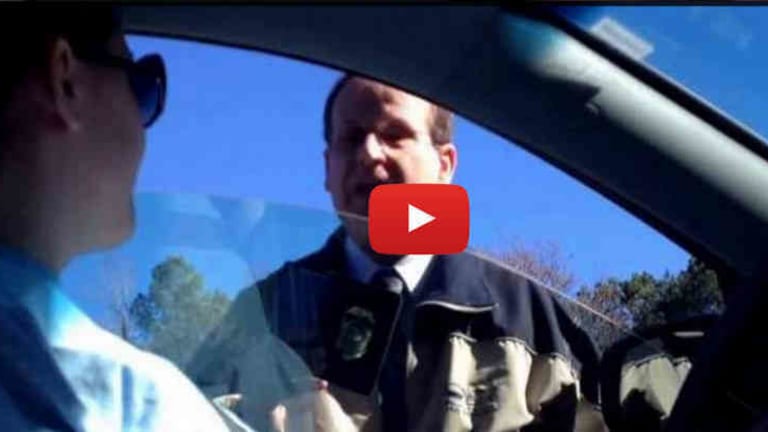 WATCH: Law Student Completely Shuts Down Off Duty Officer on a Power Trip