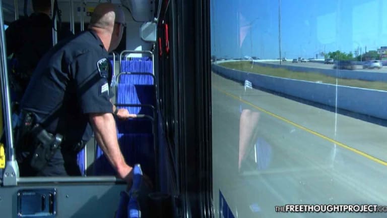 Cops Now 'Protecting' You by Hiding in Buses and Robbing You for Not Wearing a Seat Belt