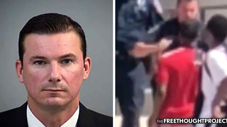 Cop Arrested After Video Showed Him Punch a Child in the Face, Then Lie About It