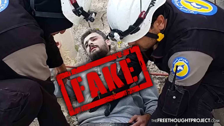 False Flag Flashback: The White Helmets Admitted to Staging a Terror Video in 2016