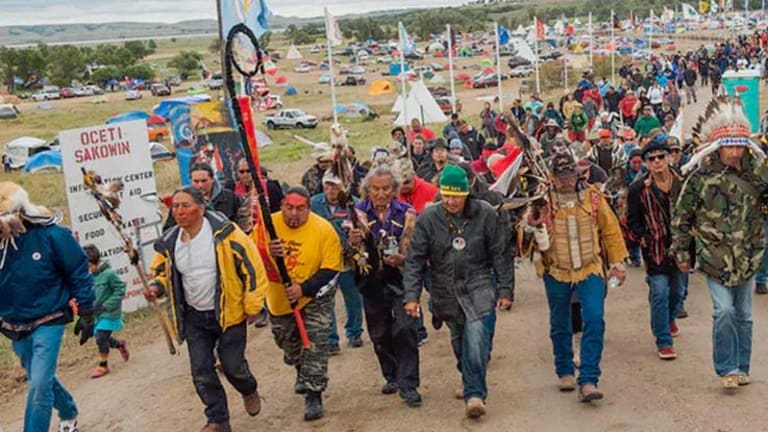 As Natives Declare Treaty Rights, Police Admit Defeat -- Cite Lack of 'Manpower' to Remove DAPL Protesters
