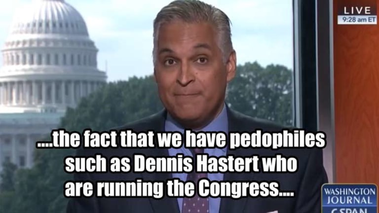 WATCH: Mainstream Media Silences Caller When Pedophile Congressmen Are Mentioned