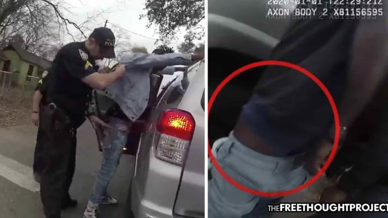 Lawyer Posted Video of Cops Strip Searching Child in Public So Police Want to Put Him in a Cage