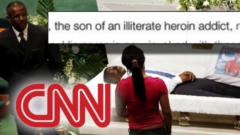 CNN Goes on Defensive After Calling Man Killed by Police the 'Son of an Illiterate Heroin Addict'