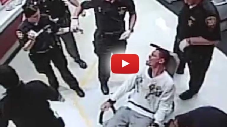 Horrifying Video Shows Cops Torture Man With Mace Who's Strapped to a Chair