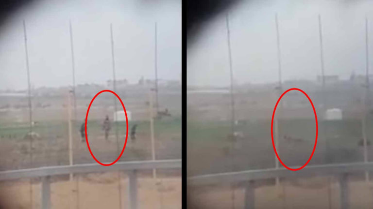 Leaked Video Shows Israelis Cheer as Sniper Kills Non-Threatening Man Standing in Field