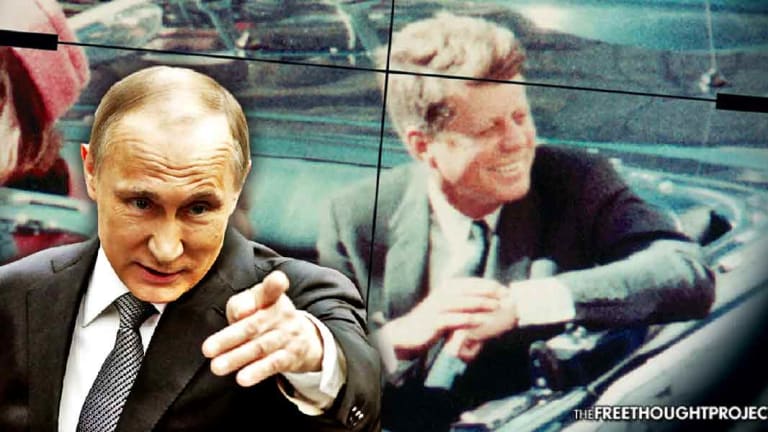 WATCH: Putin Hints JFK Was Murdered By The “Deep State” Says It’s Now Targeting Russia