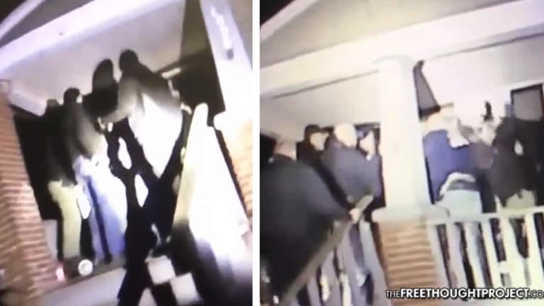 WATCH: Body Cam Shows Cops Lose It During Raid and Try Kill Each Other