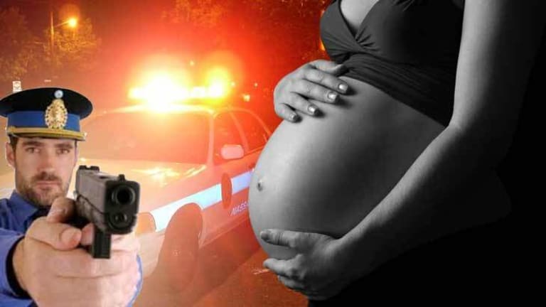 Man Pulled Over at Gunpoint In Front of His House While Trying to Get to His Wife in Labor