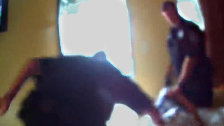 Gruesome Body Cam Catches Sadistic Cop Punch Handcuffed Man in His Genitals