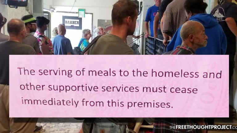 Hundreds Suffer as City Shuts Down Church for Helping the Homeless