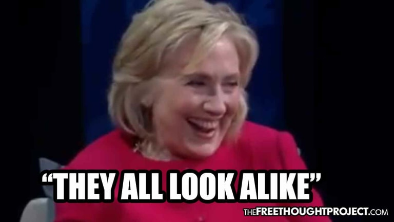 "They All Look Alike": Hillary Cracks Incredibly Racist Joke and Gets a Pass from PC Police