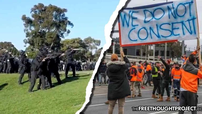 Despite Horrifying State Violence, Brave Australians Continue to Resist COVID Police State