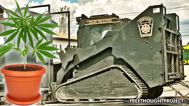 Cop Crush Harmless Hippy to Death With Bulldozer for Growing Cannabis—Taxpayers Held Liable