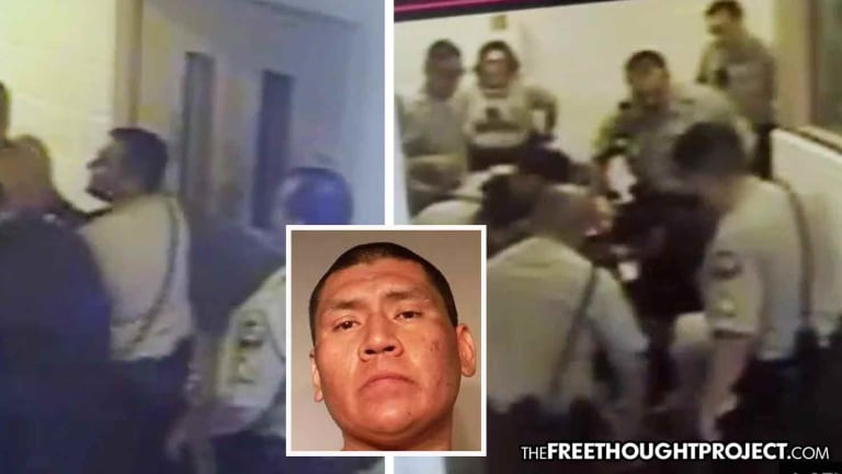 Ten Cops Beat Native American to Death on Video, His Death Ruled a Homicide, No One Charged