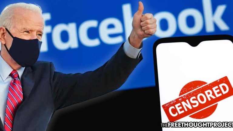 This is Fascism: White House and Facebook Merge to Censor 'Problematic Posts'