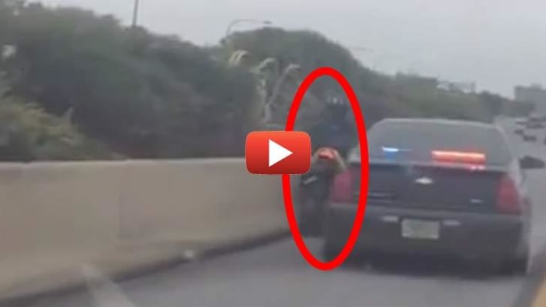 WATCH: Florida Cop Tries to Crush Biker on Freeway, Then Tries to Flee