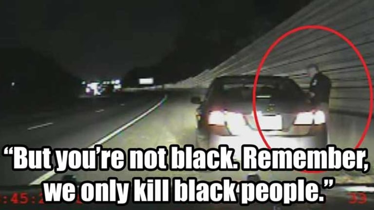 "We Only Kill Black People": Video Catches Cop Reassure White Woman She Won't Be Shot