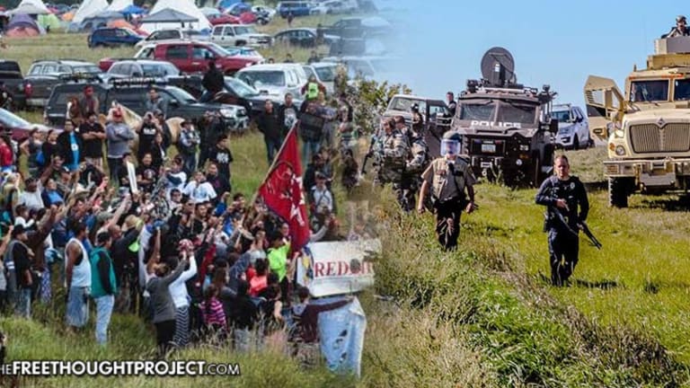 BREAKING: No-Fly Zone Declared as Militarized Police Prep for Assault on 'Front-Line Camp' at Standing Rock