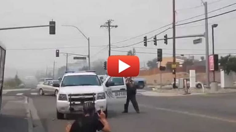 VIDEO: The Difference Between a Black Man and a White Man Open Carrying An AR-15 Legally