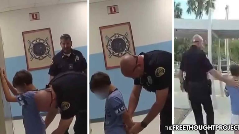 WATCH: School Cops Handcuff Mentally Disabled 8yo Boy, Bring Him to Adult Prison for Misbehaving