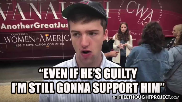 WATCH: Student Says Because Abortion is Bad, He'll Support Kavanaugh Even if He's GUILTY