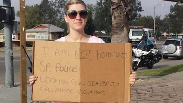 Cops Go 'Undercover' as Homeless People in Elaborate Scheme to Separate You from Your Money