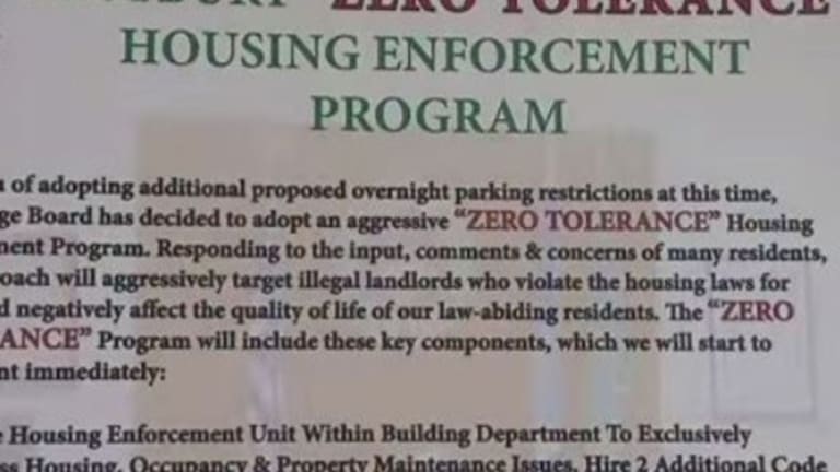 Cops to Inspect Homes Without Notice For Illegal Rentals