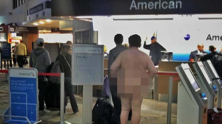 Man Makes Bold Stand Against TSA -- By Going to the Airport Totally Nude