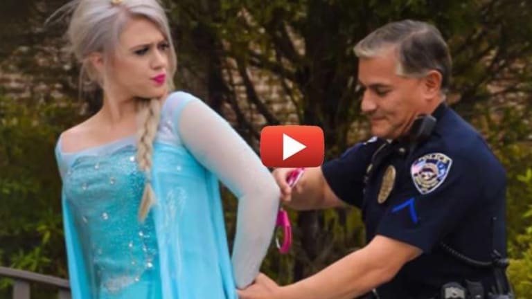 Cops Refusing to "Let It Go..." Queen Elsa Arrested Multiple Times This Week As Cities Are Frozen