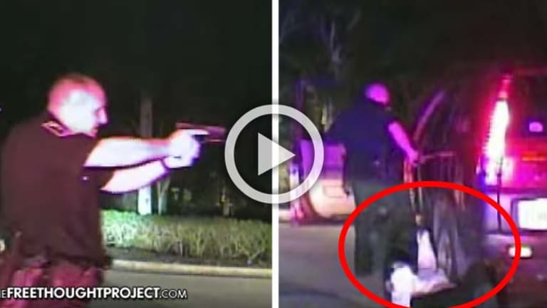 WATCH: Woman Run Over by Her Car As Crazed Cop Drags Her Out at Gunpoint for No Reason