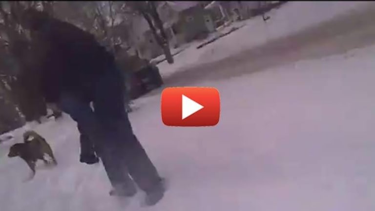 Body Cam Footage Shows Police Officer Attempt to Shoot Family Dog and Kill Mother Instead