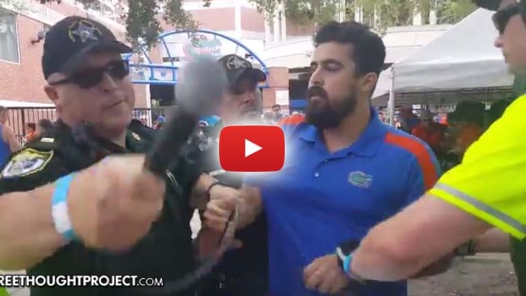 VIDEO: Journalist Swarmed by Cops, Arrested for Asking People About Tower 7 on 9/11