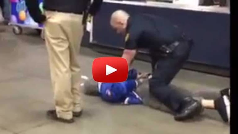 Video: Roid Raging Cop Chokes and Body Slams Sports Fan for No Reason