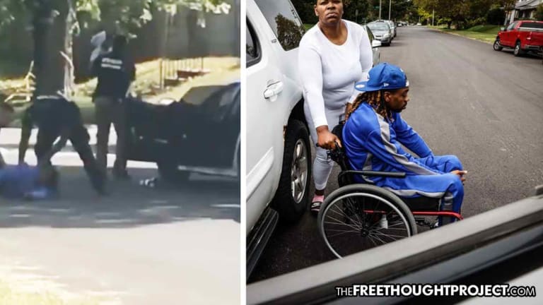 WATCH: Cops Attack Paraplegic Dad Over Window Tint, Assault Him for Not Being Able to Exit Car