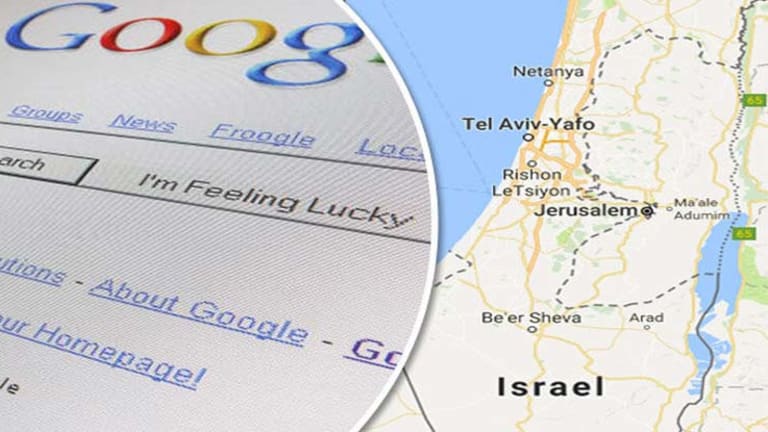 Google Ignites International Outrage After Wiping Palestine Off the Map, Replacing it with Israel
