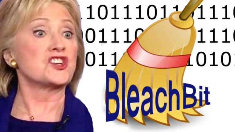 Her 'Oh S**t' Moment -- Clinton Email Server Wiped AFTER her Subpoena