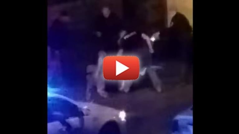 Philly Cops Didn't Know they were On Camera as a Dozen of them Tore Into One Unarmed Man