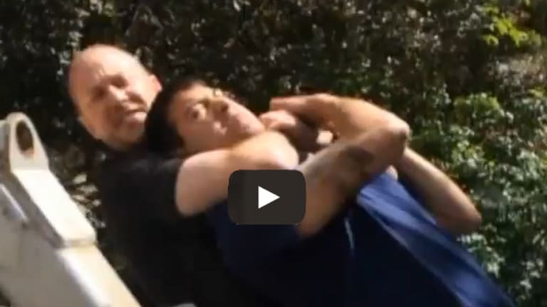 Crazy Cop Caught on Video: This Time He's on the RECEIVING End of the Taser