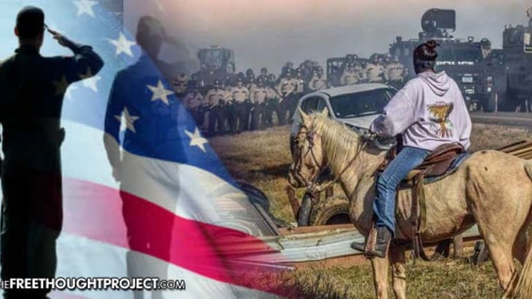 Veterans Organizing "Like a Military Unit" to Defend DAPL Protesters from Militarized Police