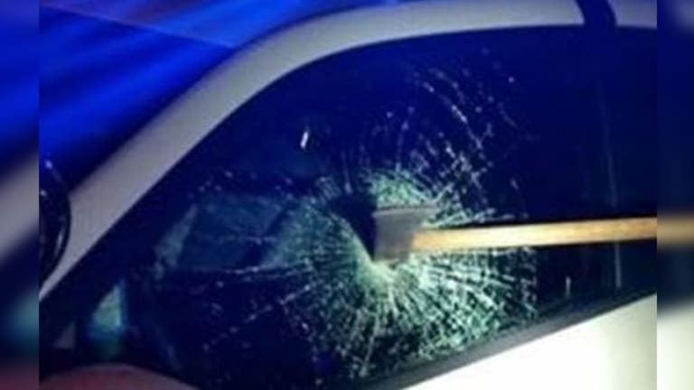 Man Attacks Police Officer in His Patrol Car With an Ax