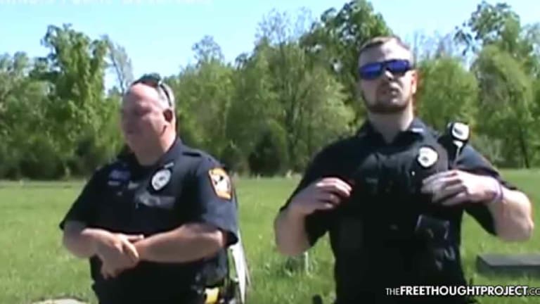 WATCH: Man Arrested Because Cops 'Fear for Their Lives' for Being Filmed