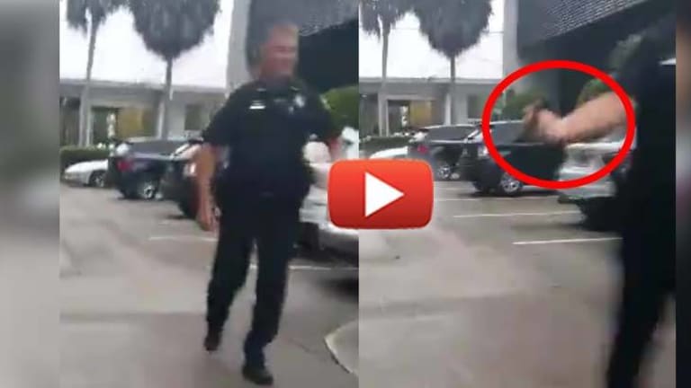 How's That for 'Professionalism'? Cop Flips Man Off, Calls Him an A**Hole for Filming