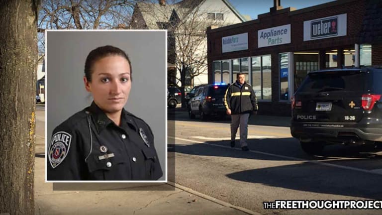 Cop Tries to Kill Woman's Dog, Shoots Fellow Cop in the Back Instead