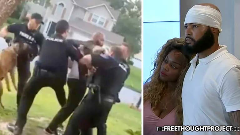 Innocent Man Who Needed Help Held Down by 4 Cops as Dog Forced to Maul Him—Taxpayers Held Liable
