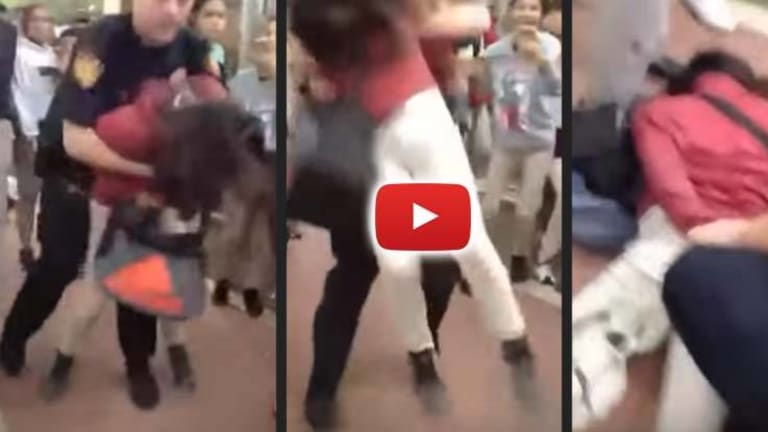 Terrifying Video Shows Cop Body Slam 12-Year-Old Girl at School, Knocking Her Unconscious