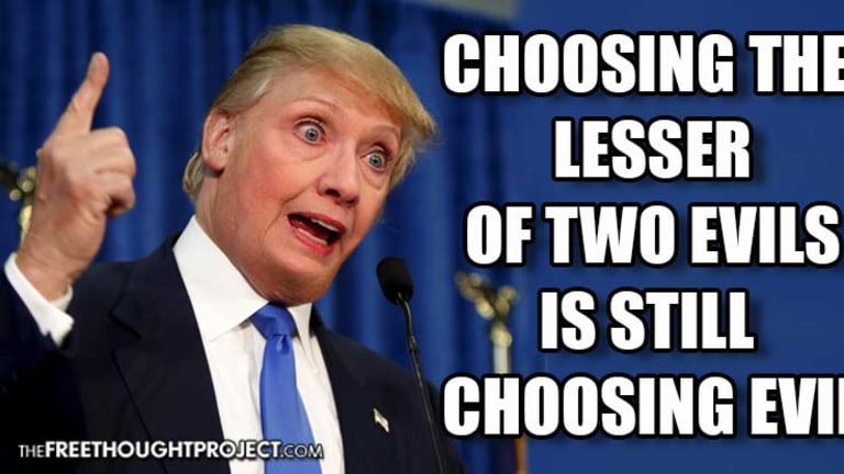 2016 -- The Year America Realized the Inevitable Result of Constantly Choosing the 'Lesser of Two Evils'