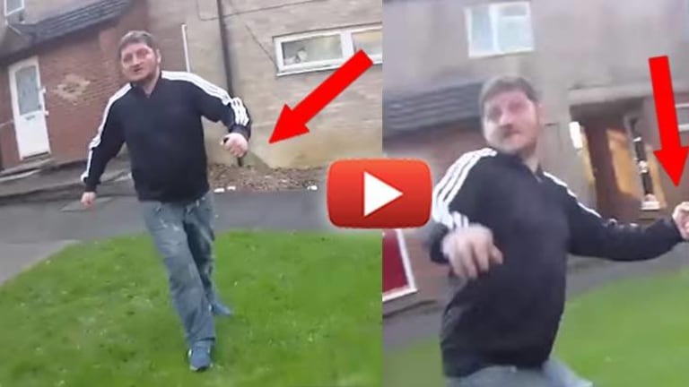 UK Maniac with Huge Knife: Why Can't Cops in the US Be this Brave?
