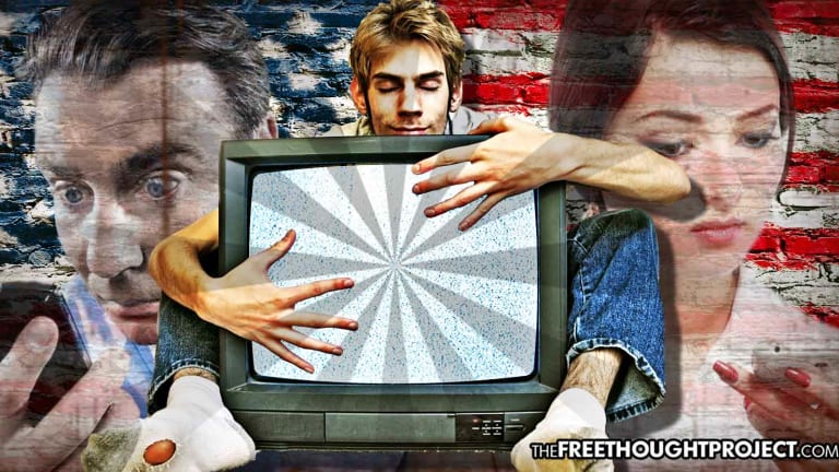 Disturbing Report Finds Americans Spend Most of Their Waking Hours Staring at Phones and TVs