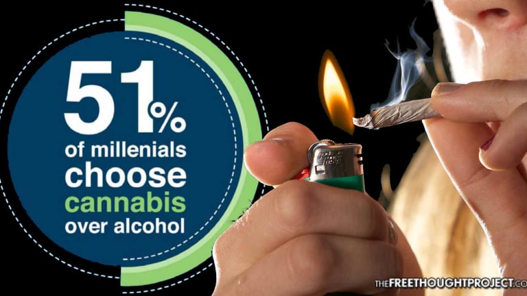 Paradigm Shift: Study Finds 51% of Millennials Giving Up All Alcohol for Cannabis